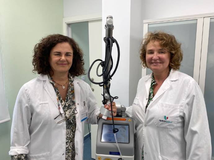 doctoras Ana Pascual y María Moreno especialistas Ginecología Quirónsalud Alcázar