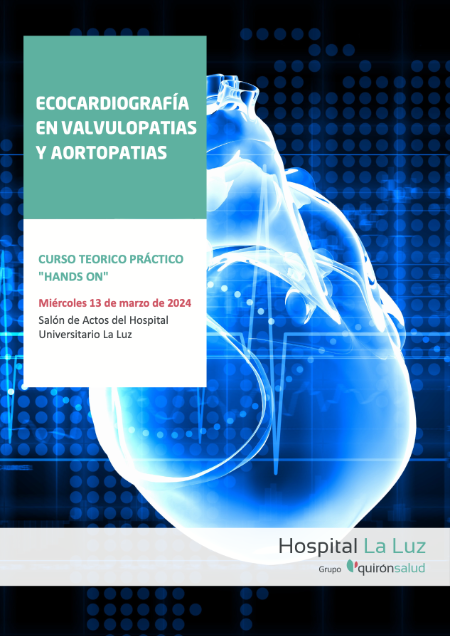 I Curso teórico práctico ecocardiografía en valvulopatías y aortopatías