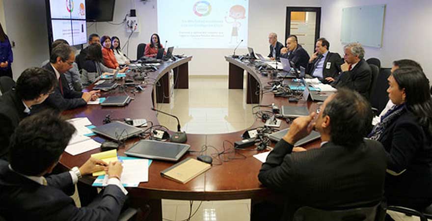 Imagen de la reunión en Bogotá