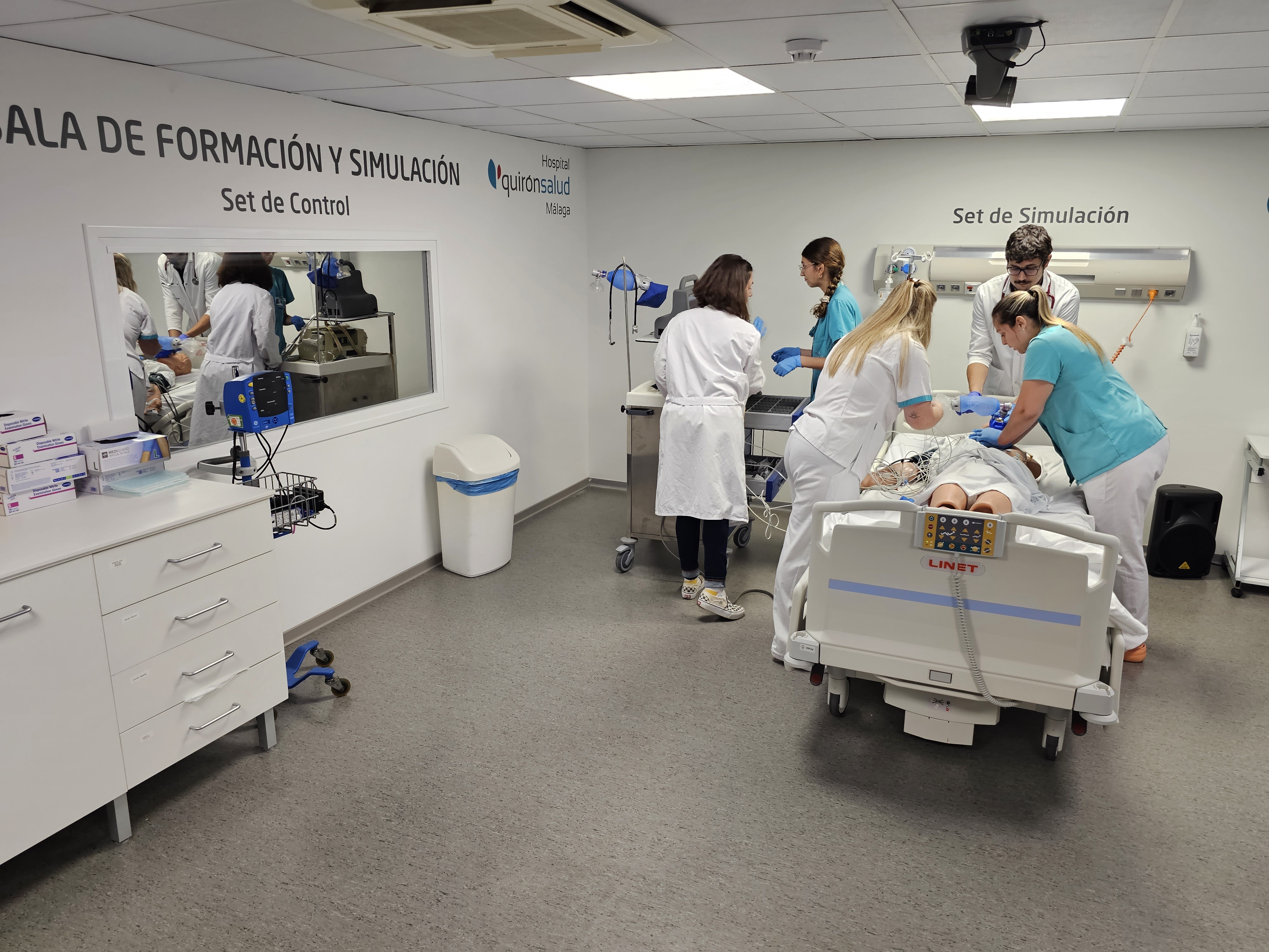 training simulación hospitalización y medicina interna