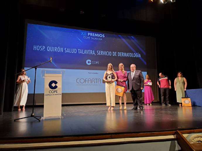 premio Cope Talavera Dermatología Hospital de Día Quirónsalud_1