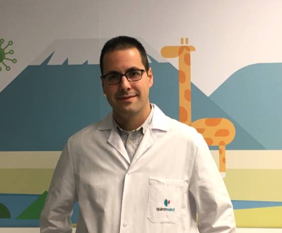 El doctor Daniel Ruiz, pediatra del Hospital Quirónsalud Córdoba y del Centro Médico Quirónsalud Jaén