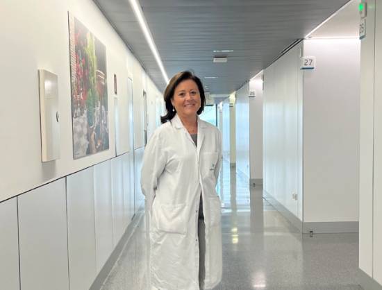 La doctora María Jesús Rubio, jefa de servicio de Oncología Medica.