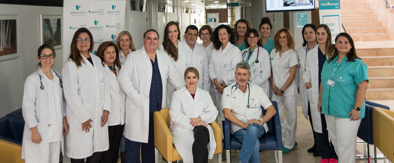 Equipo médico de HQS Murcia