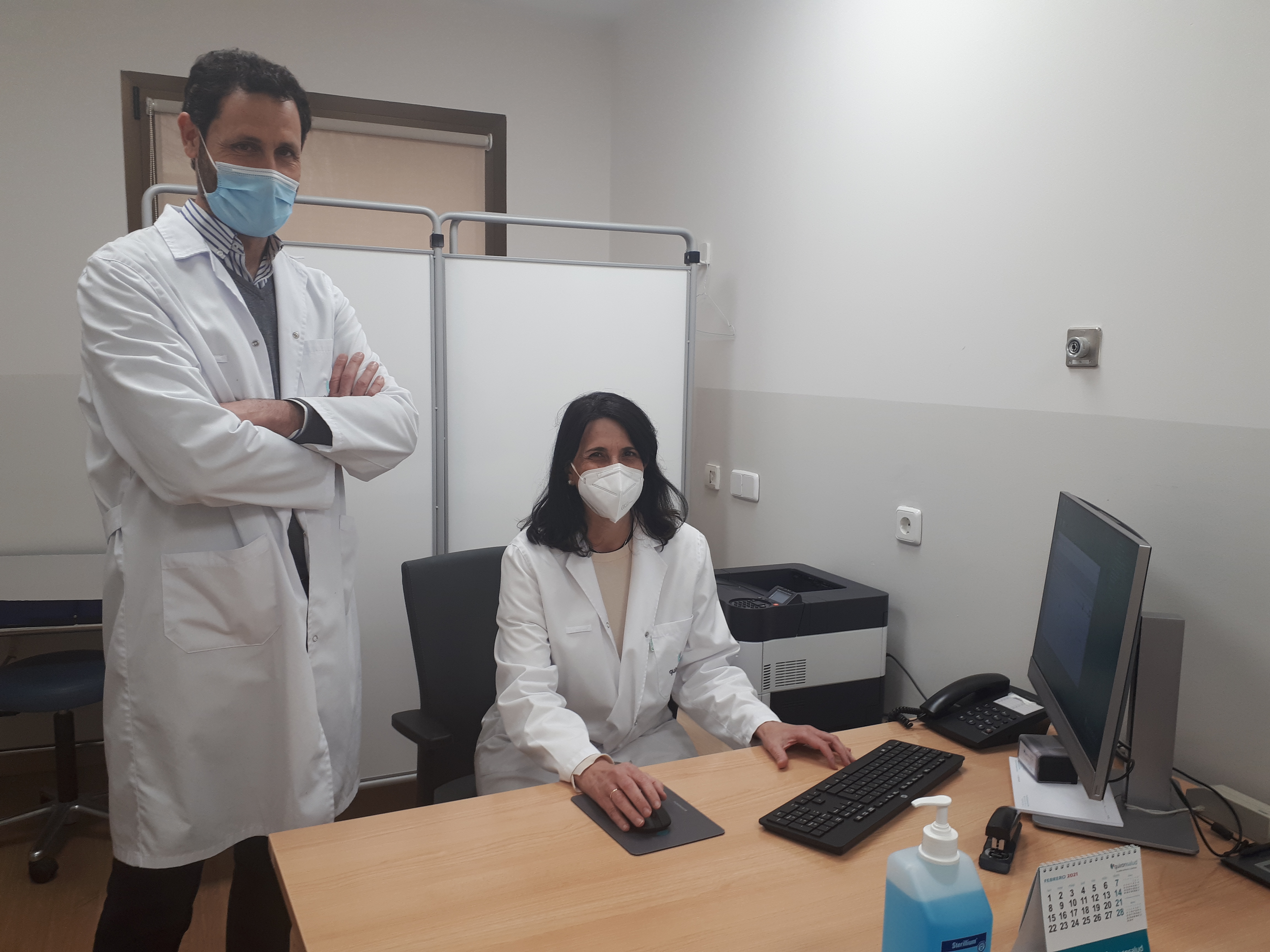doctor jimenez y doctora amengual cirugia y aparato digestivo