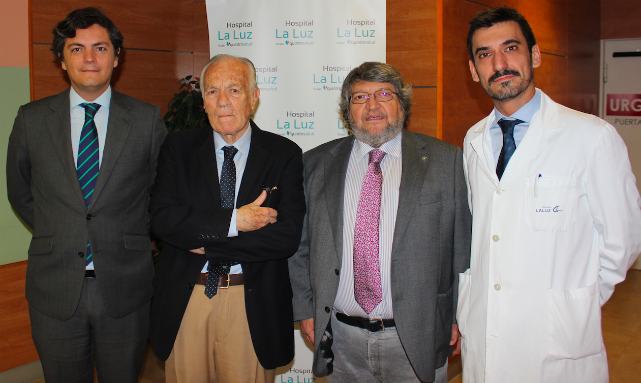 Dr. Gonzalo Bartolomé, Dr. Vicente López-Ibor, Dr. José Luis Pedreira, Dr. Carlos González Navaja