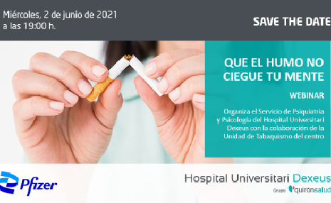 Save the date Webinar Tabaco DEXEUS miniatura