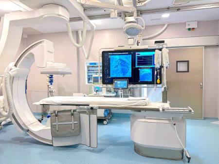 Nuevo sistema de Angiografía Digital Azurion del Hospital Universitario La Luz