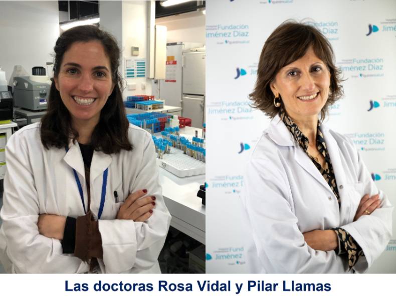 2022 04 07 Las doctoras Rosa Vidal y Pilar Llamas