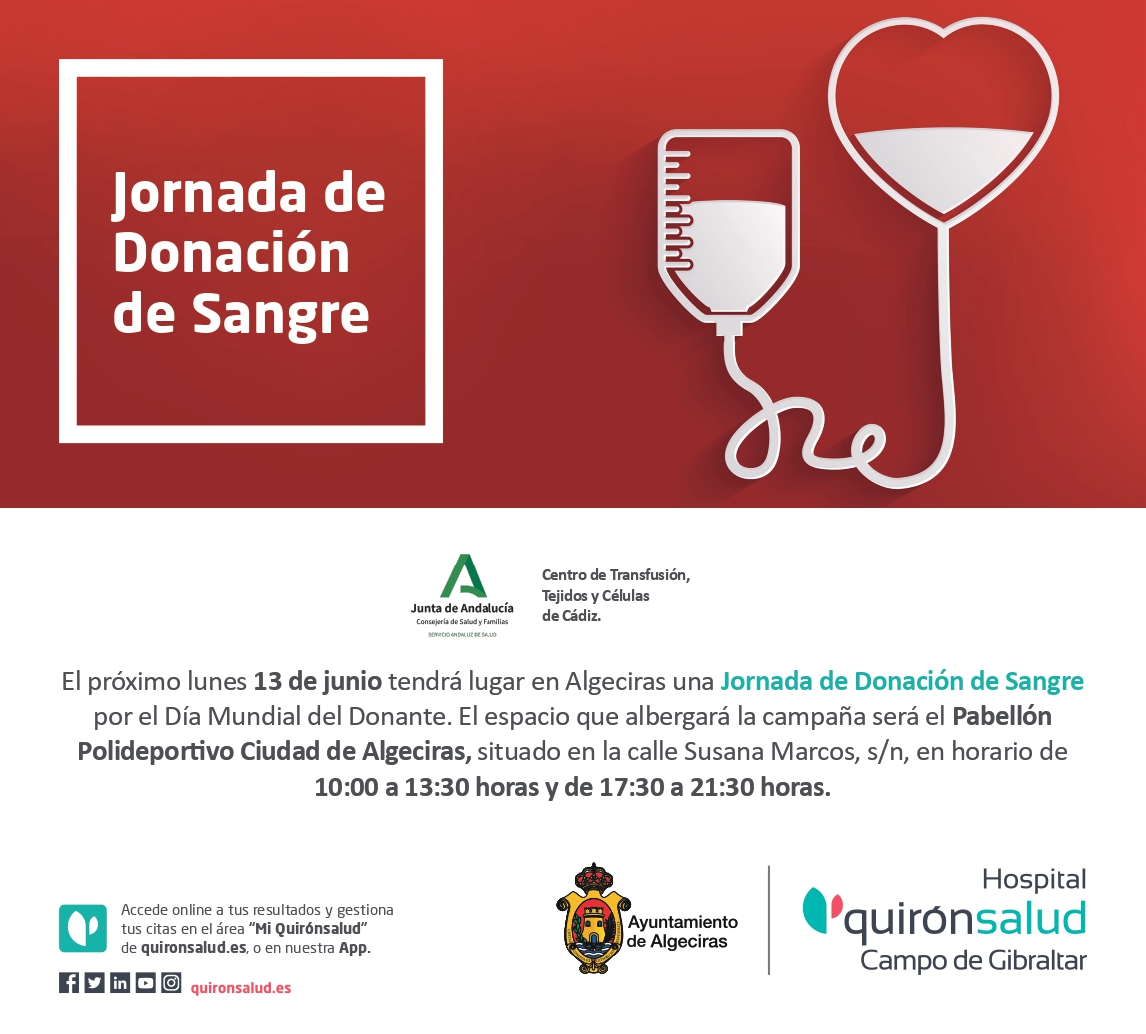 Jornada Donacion Sangre Quirónsalud CdG