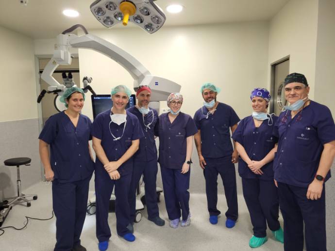 profesionales equipo intervención implante coclear Quirónsalud Toledo