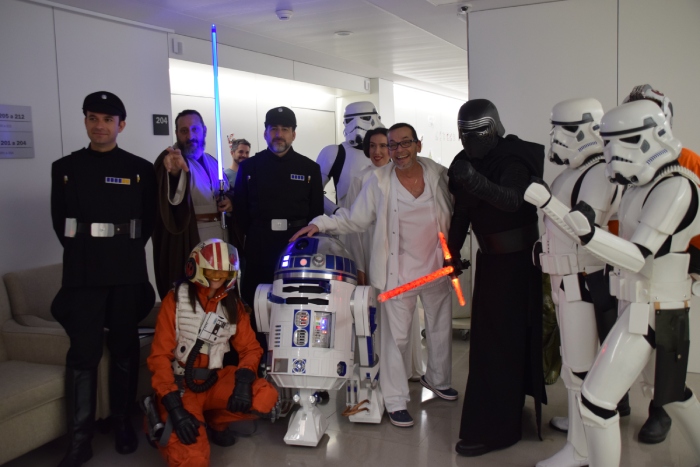 Star Wars visita Hospital Dexeus
