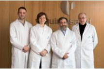 Juan Castro, Carme Ares, Alejandro Mazal y Raymond Miralbell, equipo médico del Centro de Protonterapia de Quirónsalud