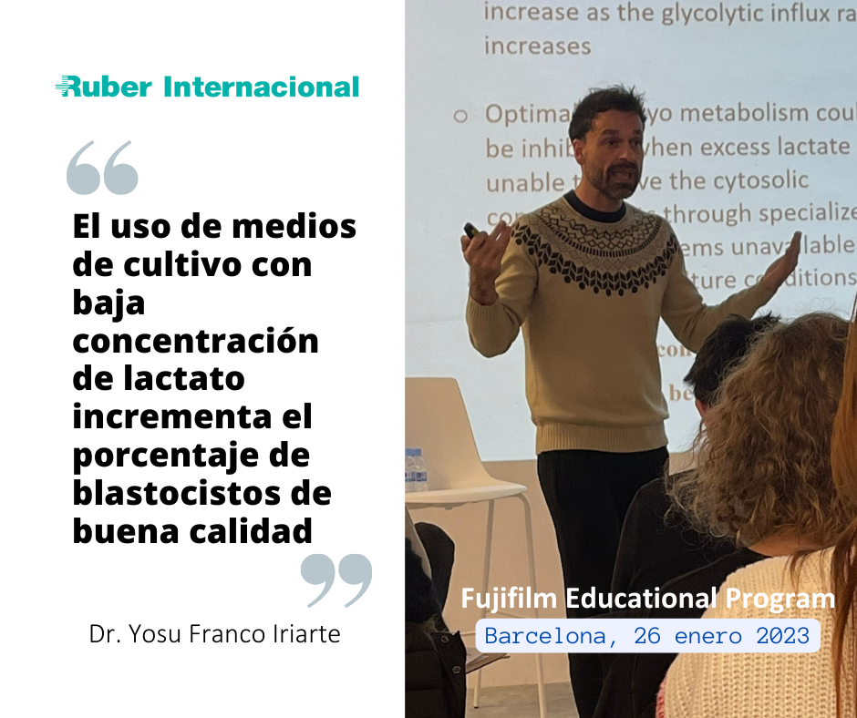 Dr. Yosu Franco Iriarte Reproducción Asistida en Ruber Internacional