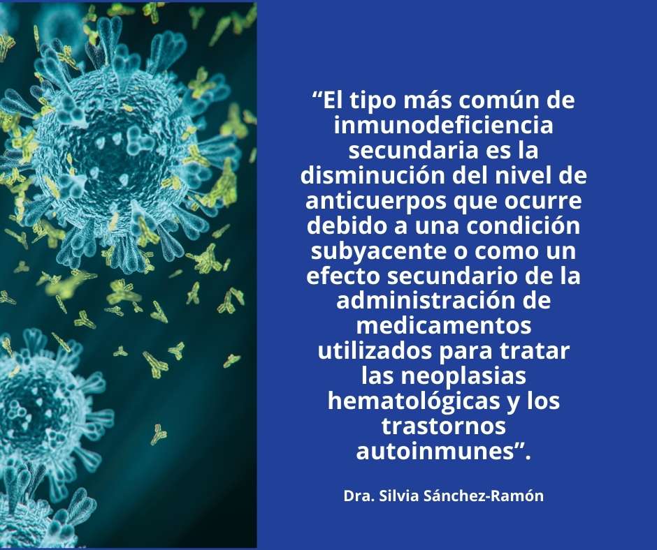 Inmunodeficiencia doctora Silvia Sánchez-Ramón Hospital Ruber Internacional