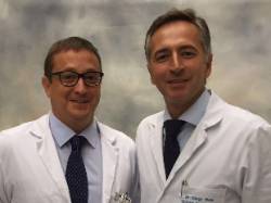 Doctores Salvador Miralbés y Diego Ruiz. redux