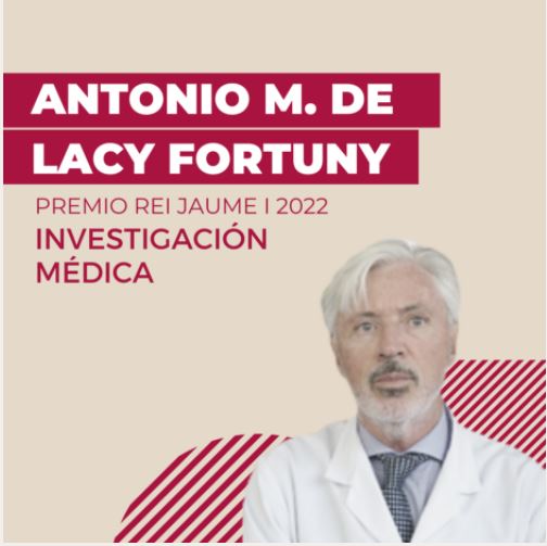 Dr. Lacy premio Rei Jaume I