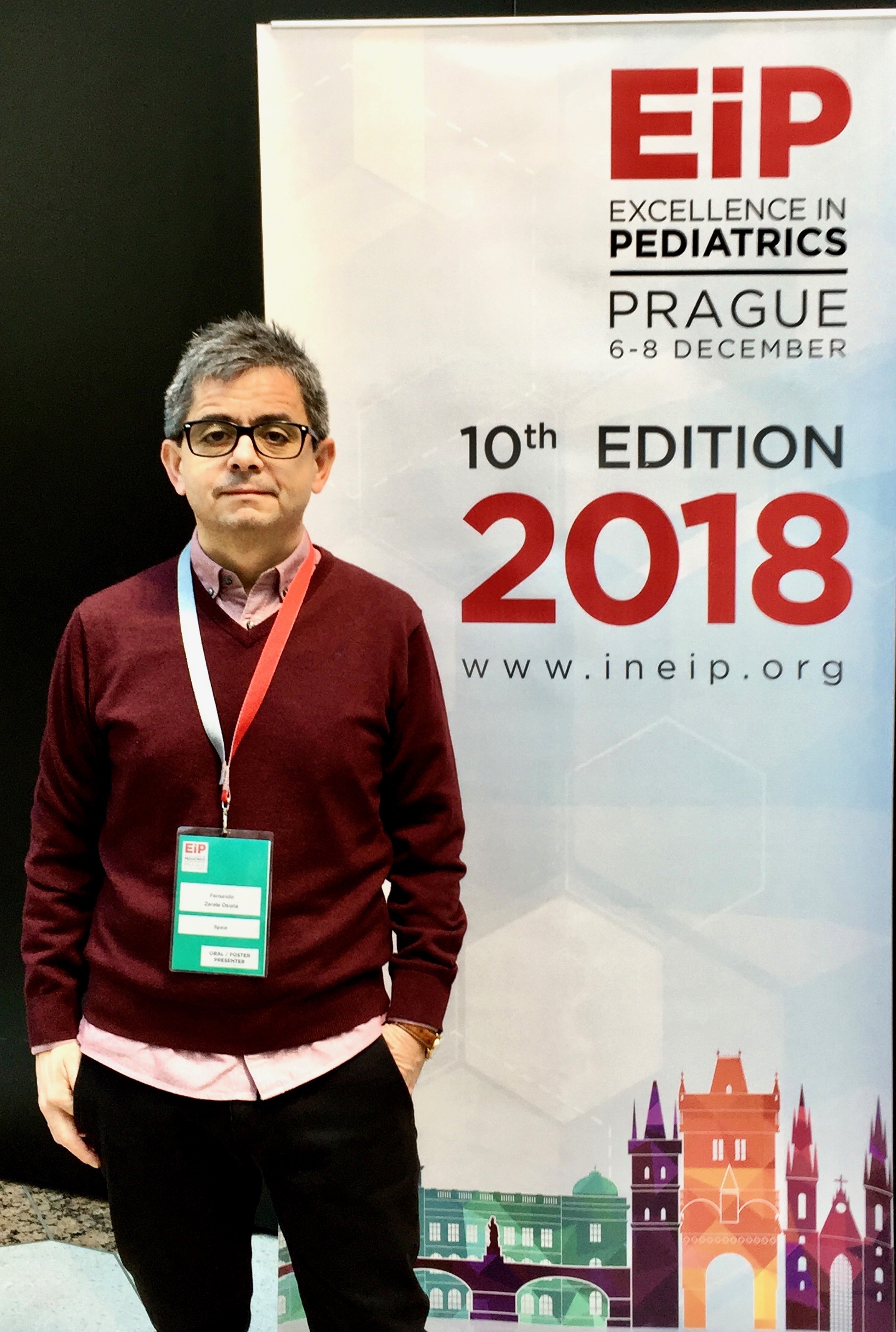 Dr. Fernando Zárate participa en el 10 Excellence in Pediatrics de Praga