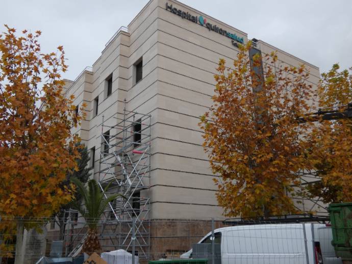 inicio obras nueva UCI Hospital Quirónsalud Toledo