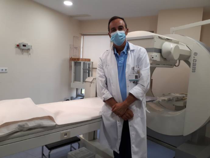 Dr. Martínez Dhier Sala Gammagrafía Hospital Quirónsalud Toledo
