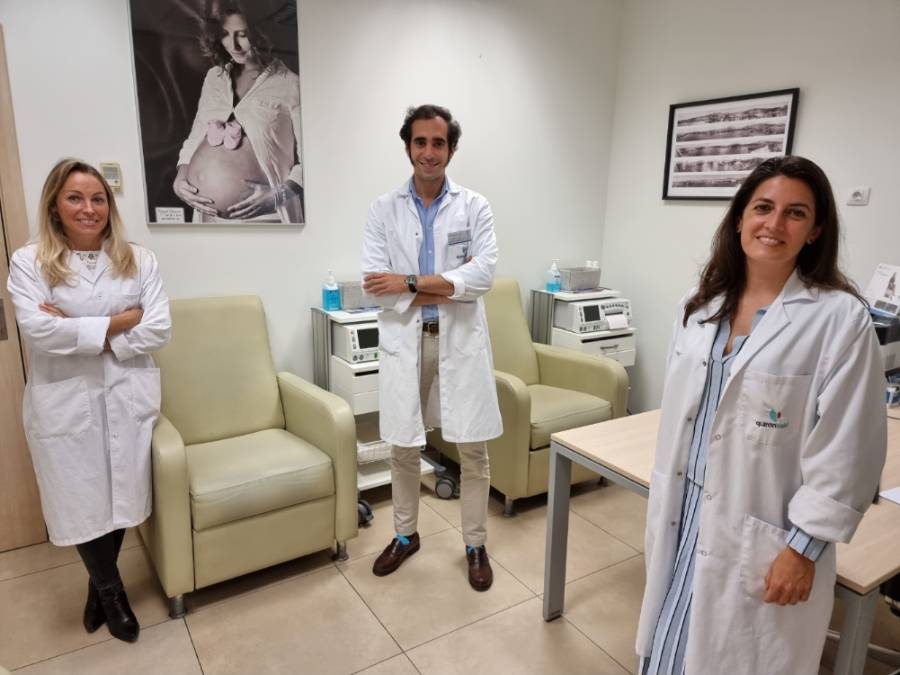 Investigadores Enfermera Lina Lara y doctores Rodrigo Orozco y Marta García