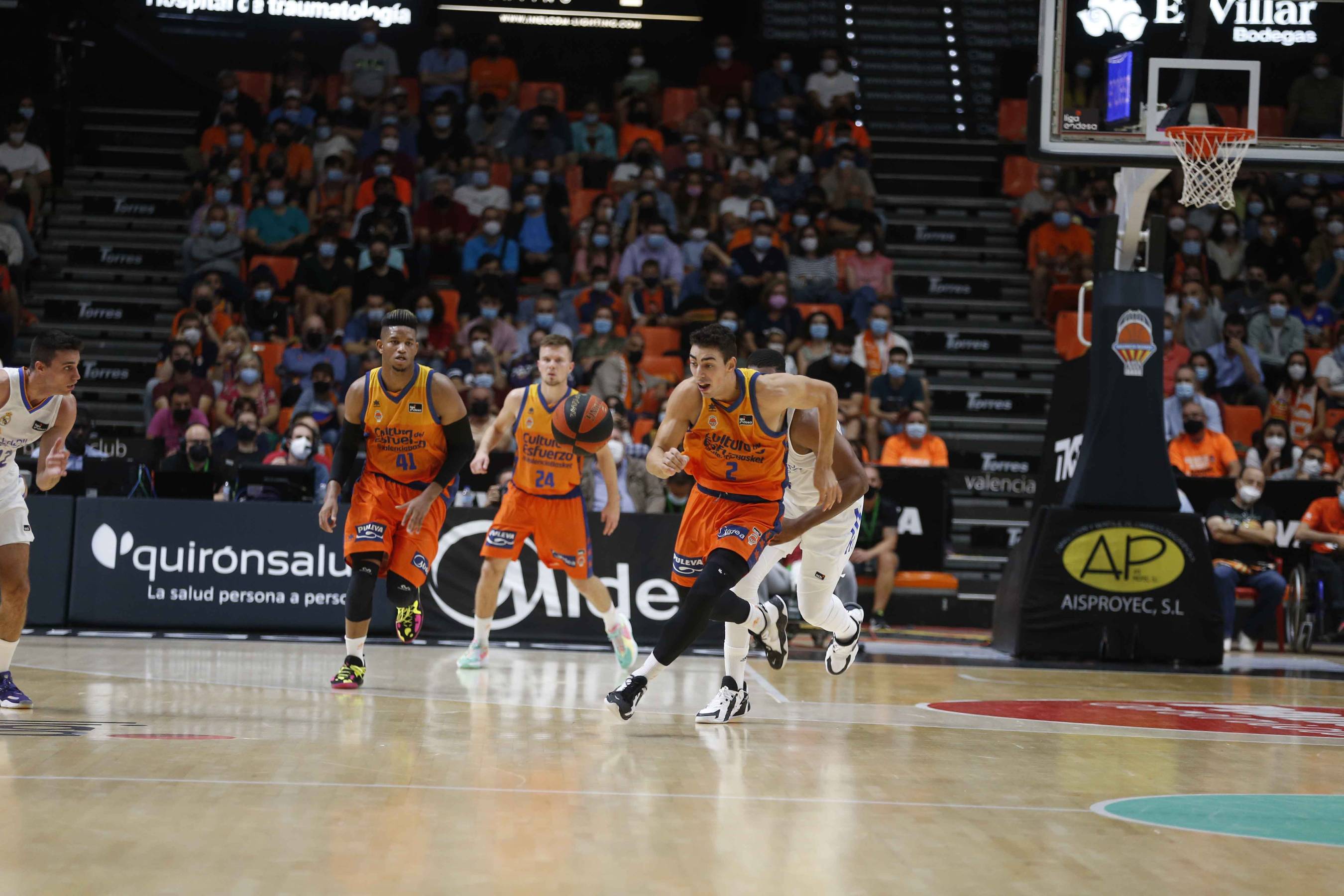 Colaboración Valencia Basket y Quirónsalud