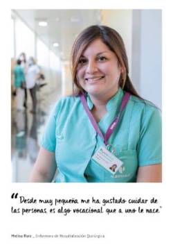 Melisa Ruiz enfermera Quironsalud Barcelona