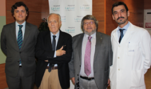 Dr. Gonzalo Bartolomé, Dr. Vicente López-Ibor, Dr. José Luis Pedreira, Dr. Carlos González Navajas
