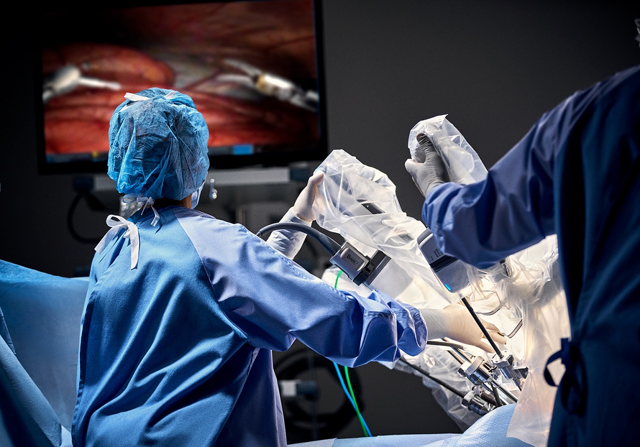 Cirugía robótica da Vinci murcia