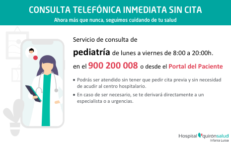 Consulta inmediata Pediatría HQS_infantaluisa