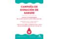 Cartel A4 Campaña de Donación de Sangre