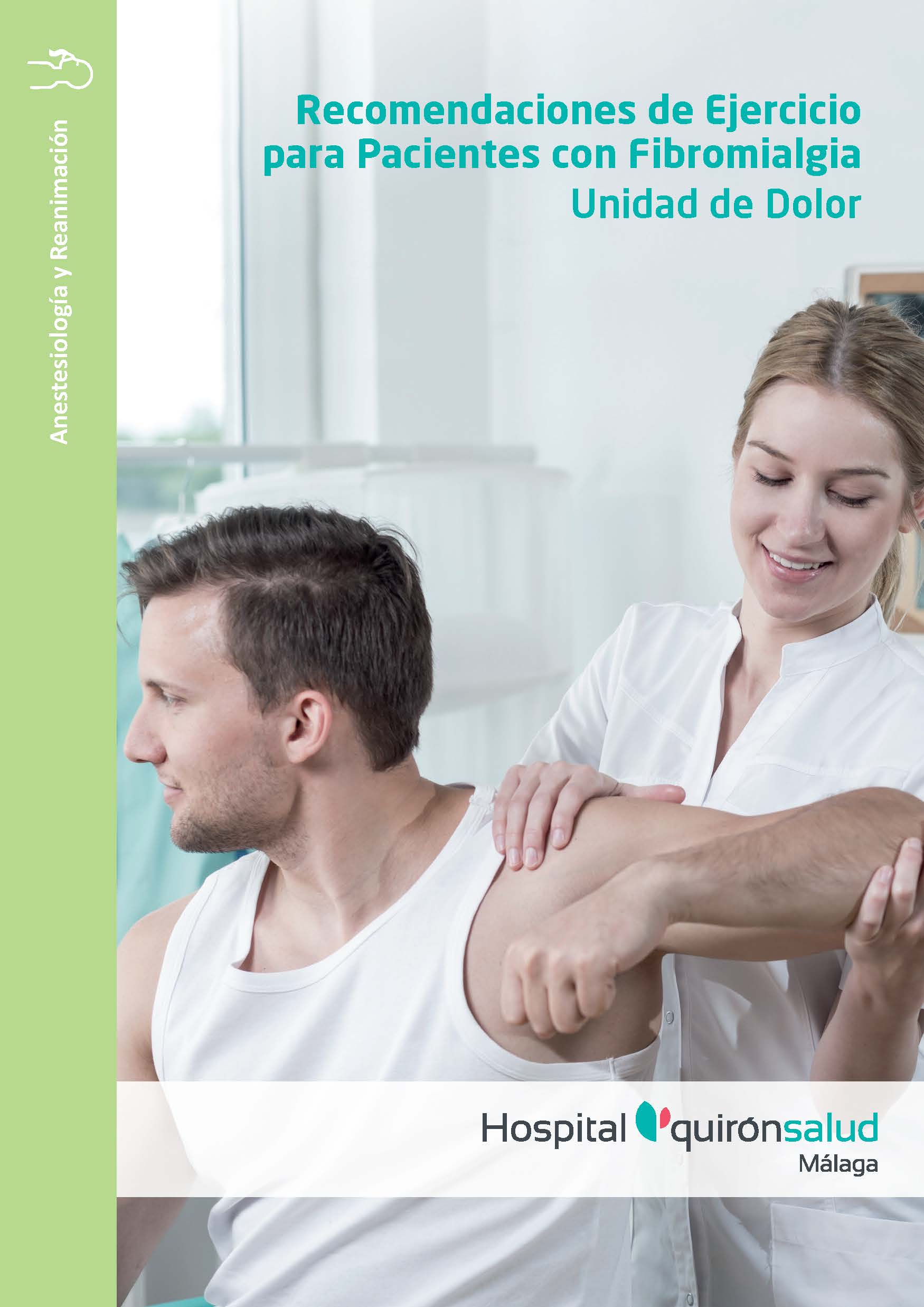 Guía recomendaciones ejercicio pacientes fibromialgia - Quirónsalud Málaga - Portada
