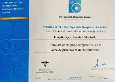 premio-bsh-quironsalud-marbella-onstetricia-ginecologia-pediatria